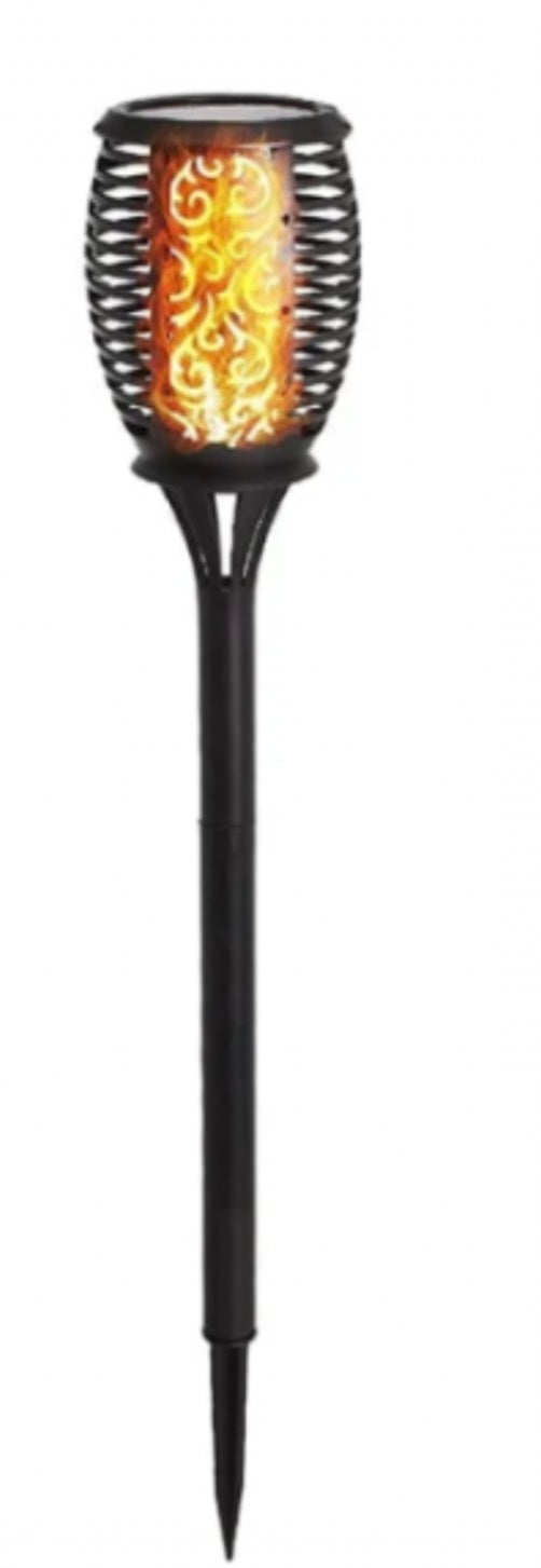 Lampă solară cu efect de flacără – 33 LED-uri, înălțime 10 cmLampă solară cu efect de flacără – 33 LED-uri, înălțime 10 cm